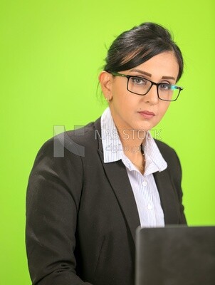 A woman wearing casual clothes
