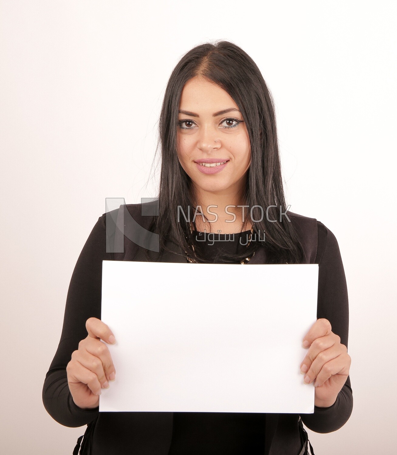 A woman wearing casual clothes