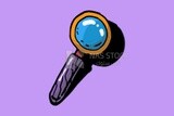 Small magnifying glass