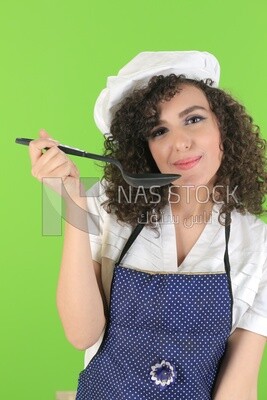 A chef woman