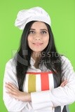 A chef woman