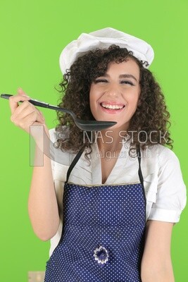 A chef woman