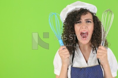 A chef woman
