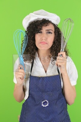 A chef woman