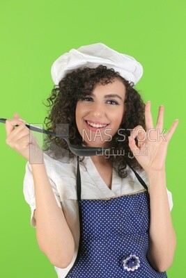 A chef woman