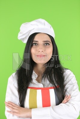 A chef woman