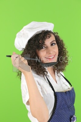 A chef woman