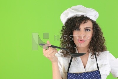 A chef woman
