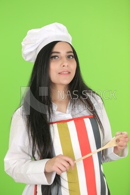 A chef woman