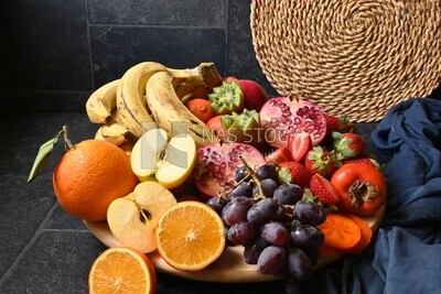 Plate of fruits