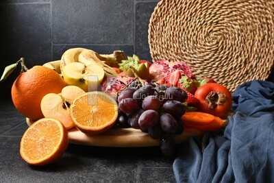 Plate of fruits