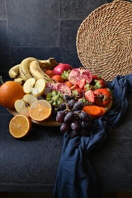 Plate of fruits