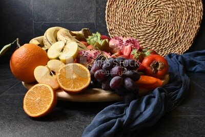 Plate of fruits