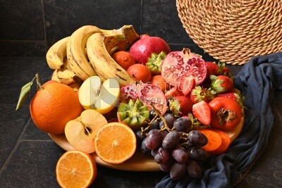 Plate of fruits