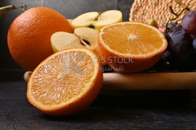Plate of fruits