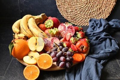 Plate of fruits