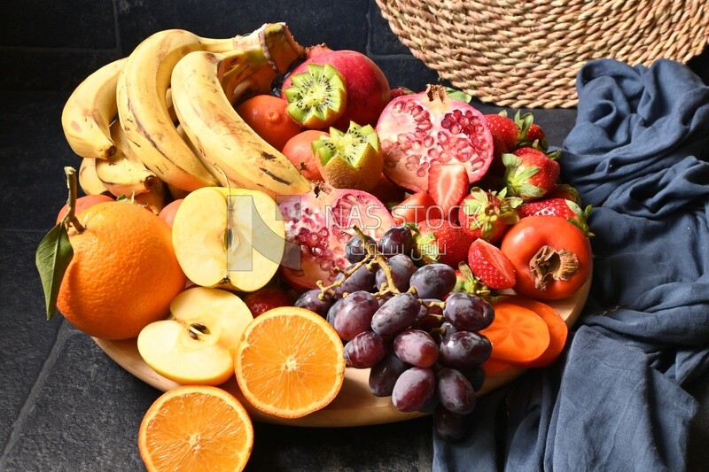 Plate of fruits