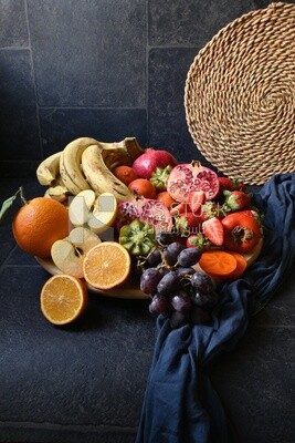 Plate of fruits