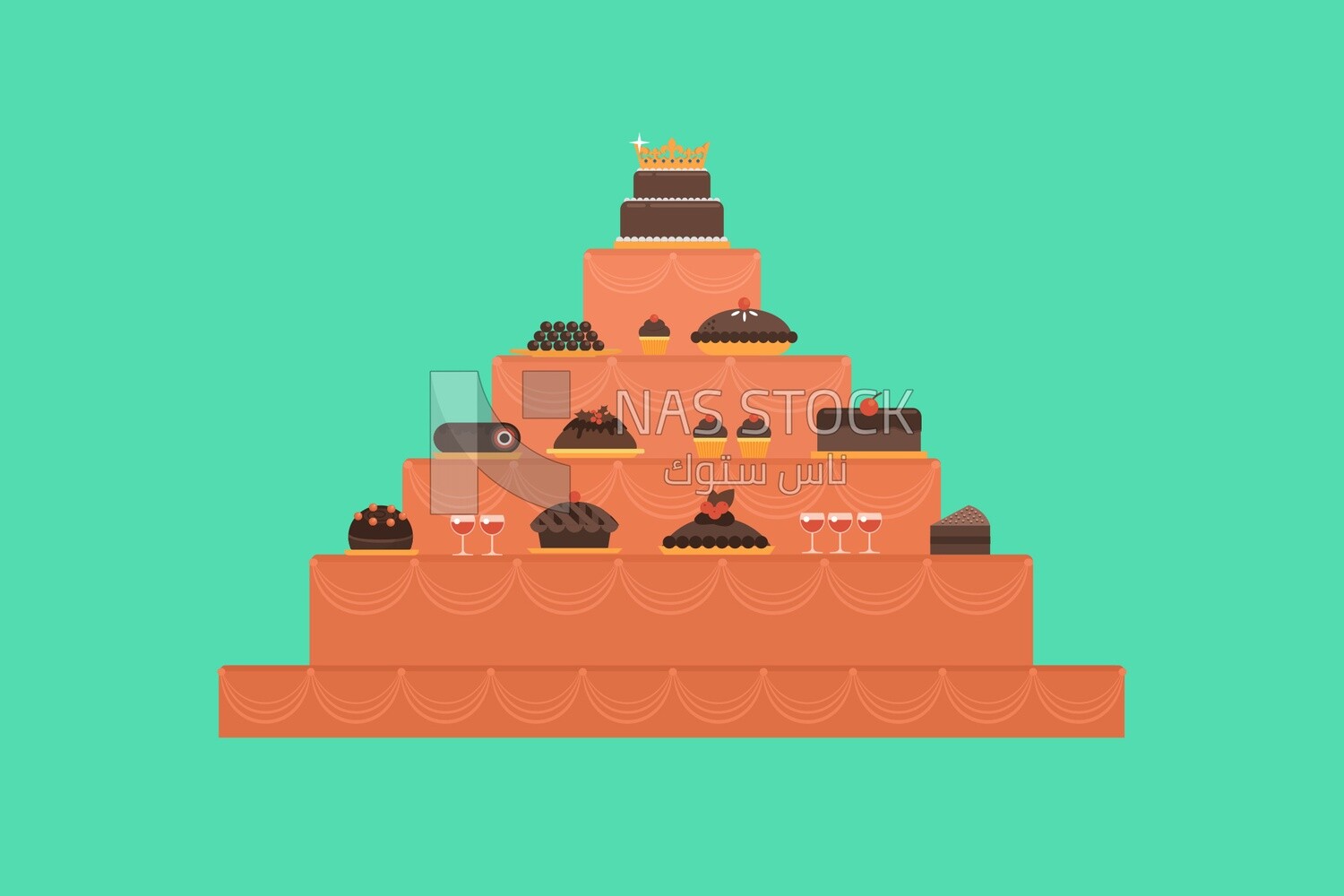 Dessert stand