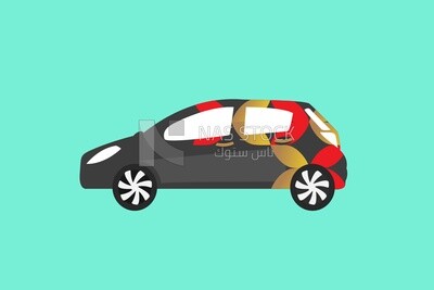 Black car