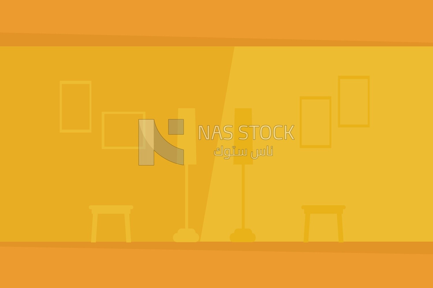 Yellow background