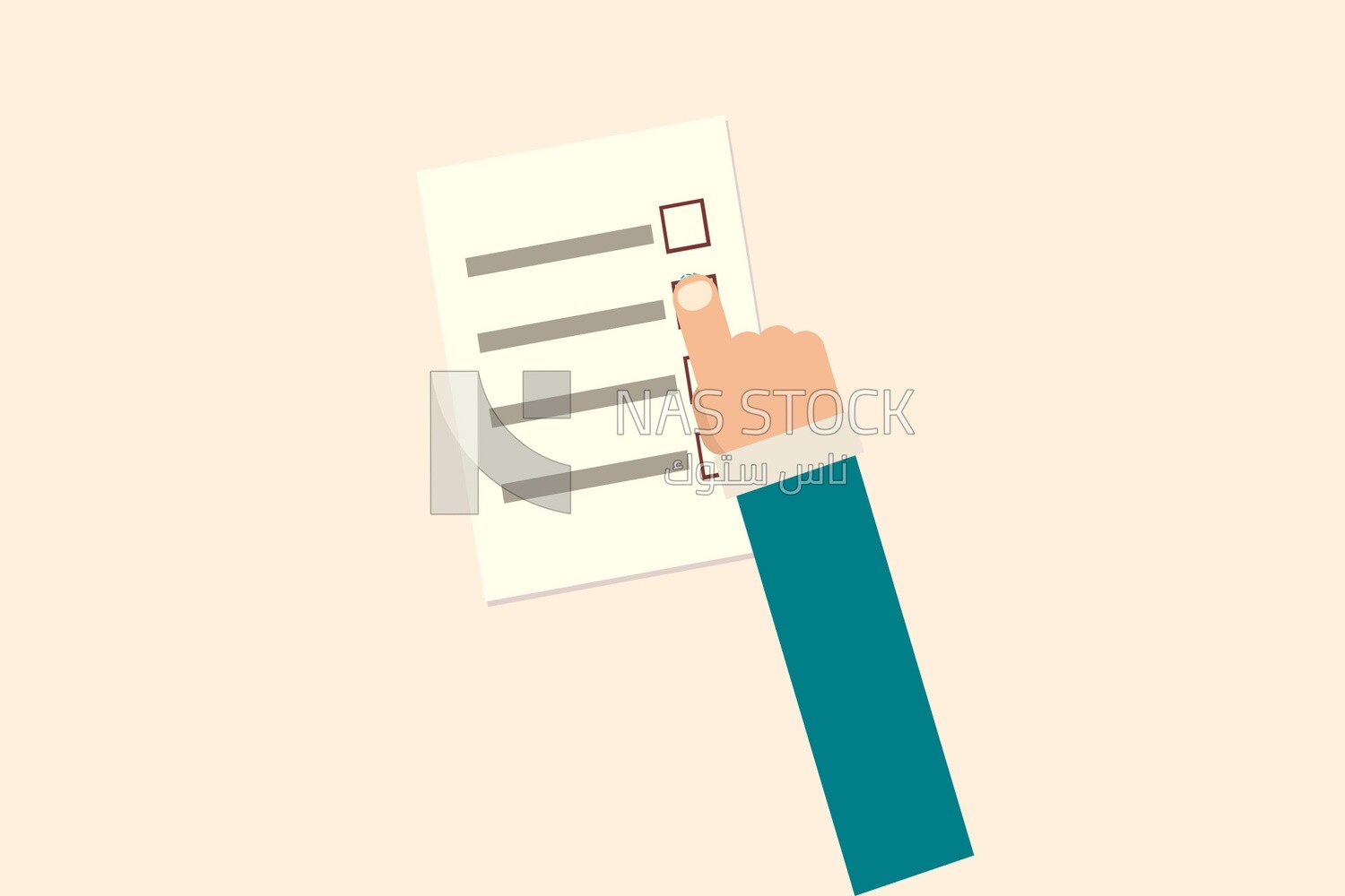 Report with checkboxes