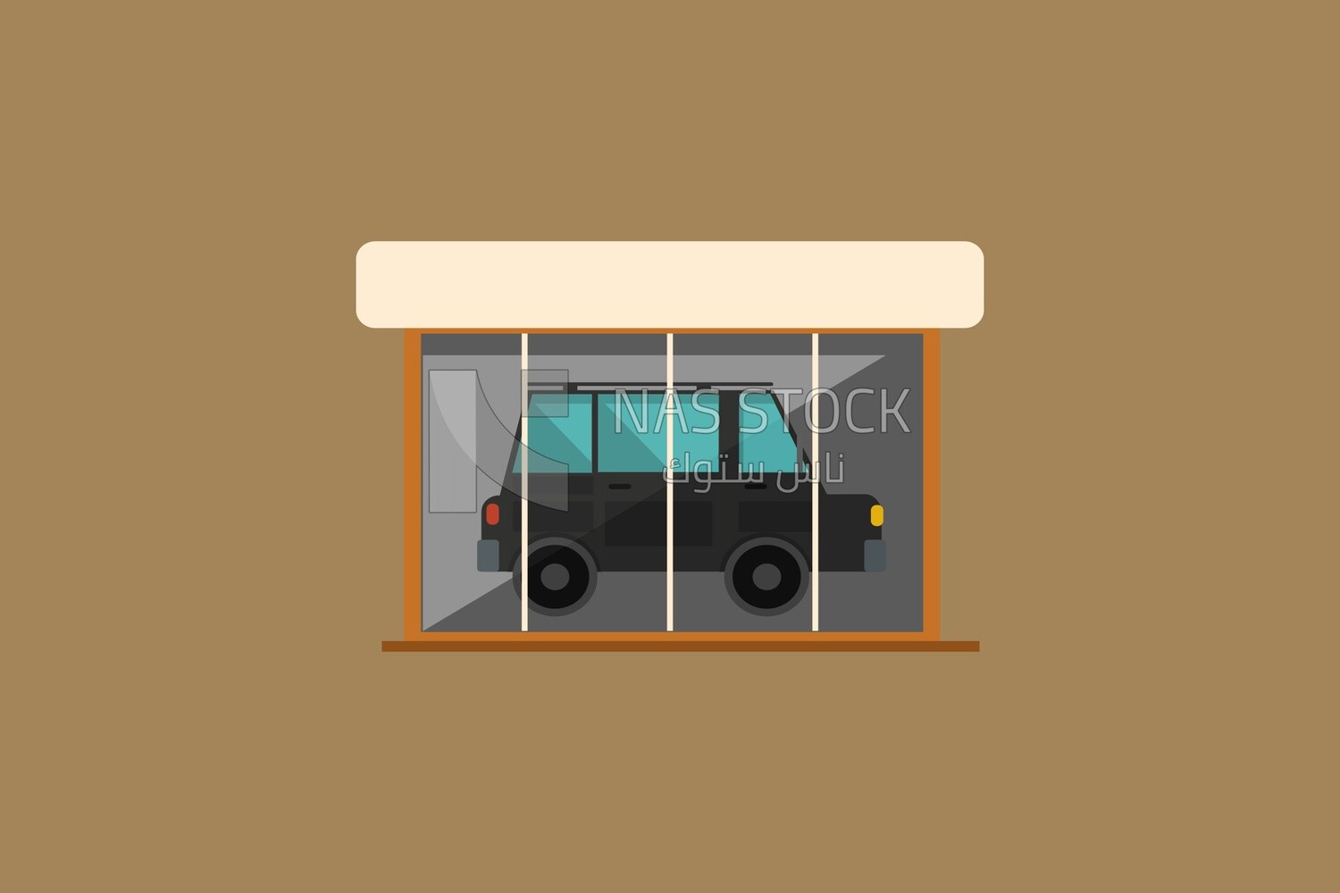 Black car