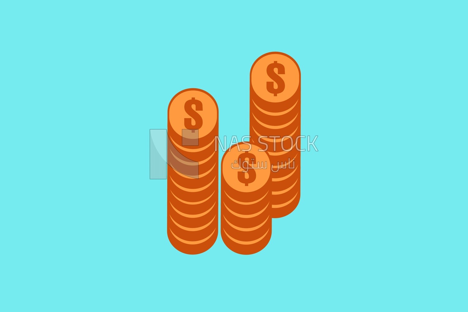 Golden coins