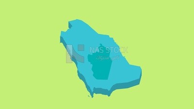 Saudi Arabia map