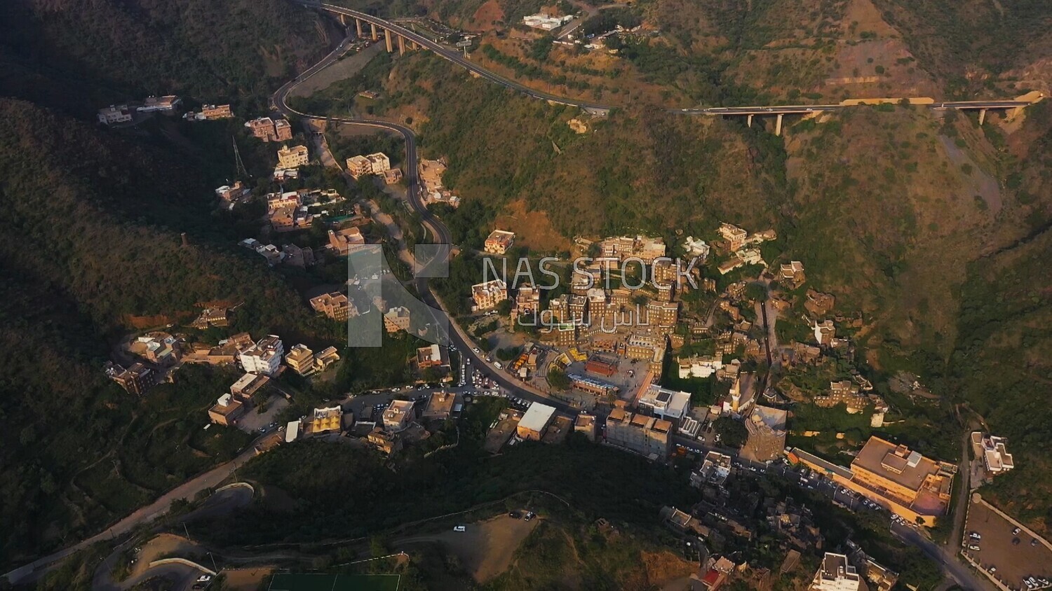 Top view Rijal Almaa in Saudi Arabia