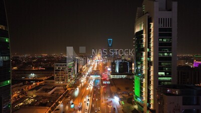 a view of the city on the saudi national day