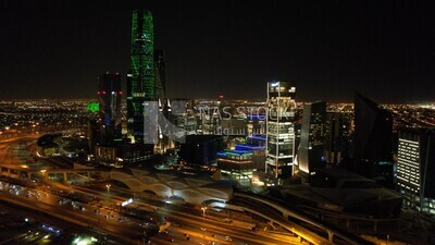 a view of the city on the saudi national day