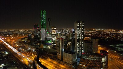 a view of the city on the saudi national day