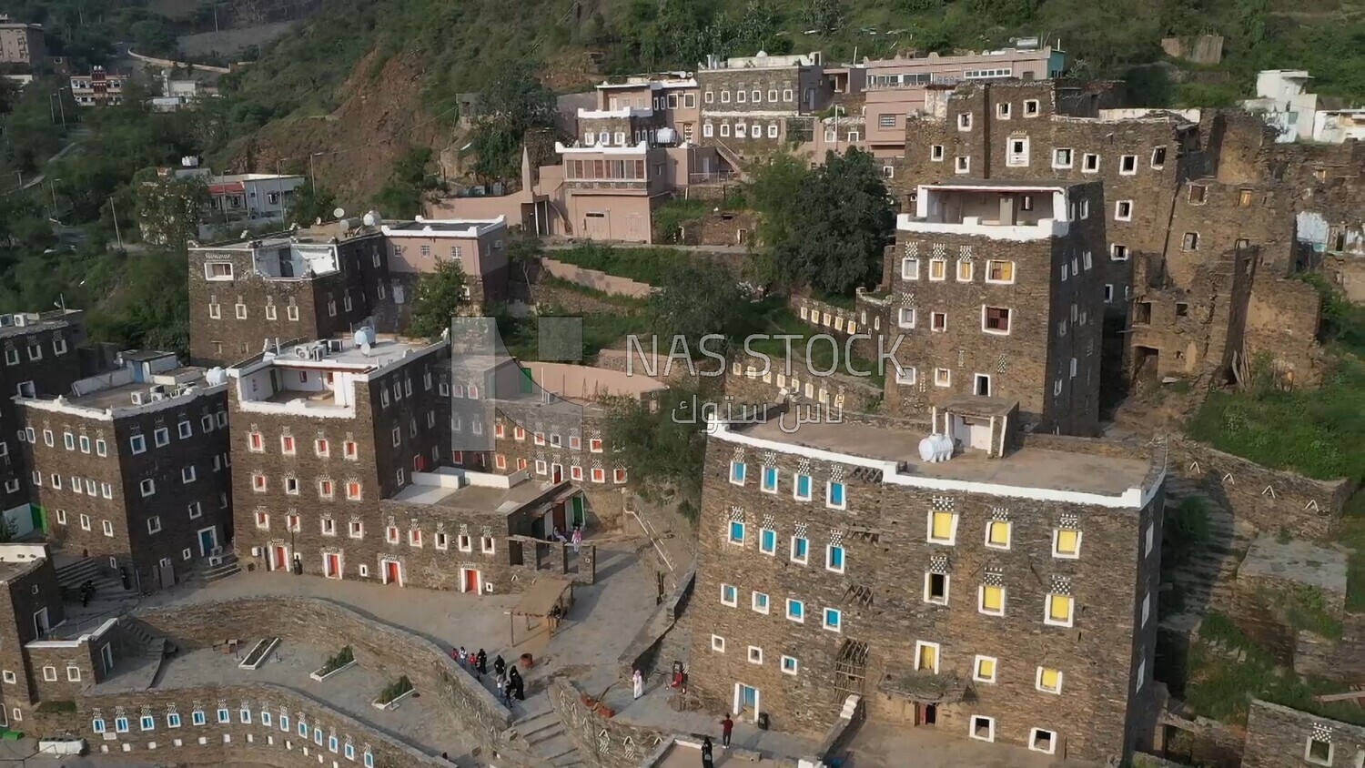 Rijal Almaa village in Saudi Arabia,