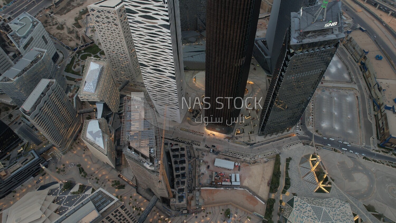 a view of the central towers in riyadh