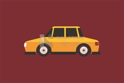 Yellow car