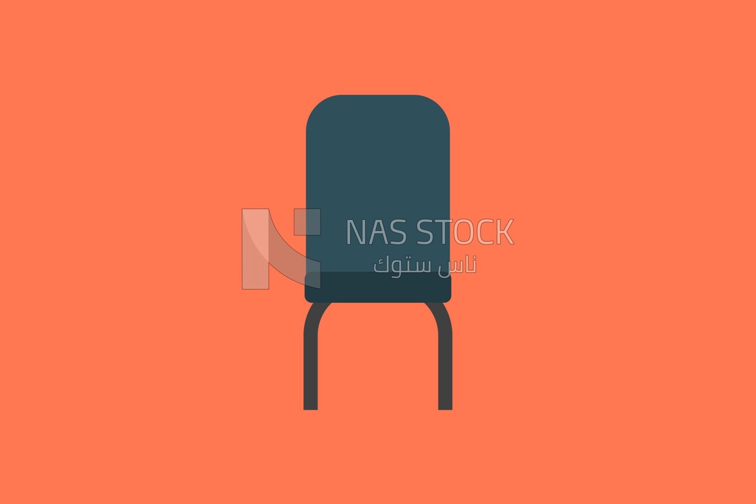 Blue chair