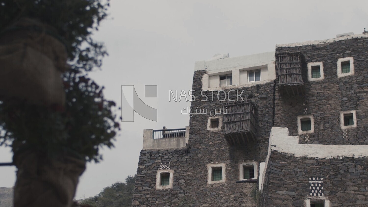 Heritage building in the village of Rijal Almaa, Asir region, Saudi Arabia