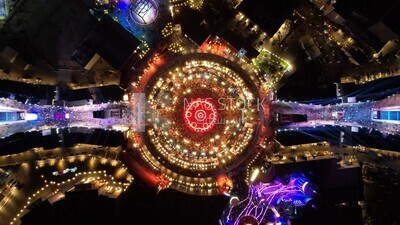 the boulevard riyadh city from the top