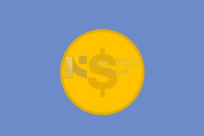 Golden coin