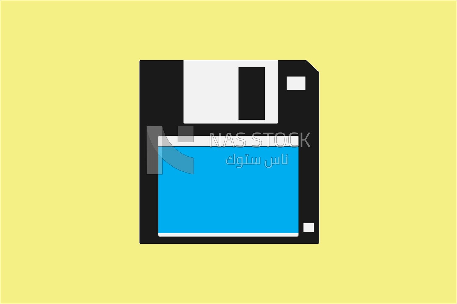 Magnetic floppy disk