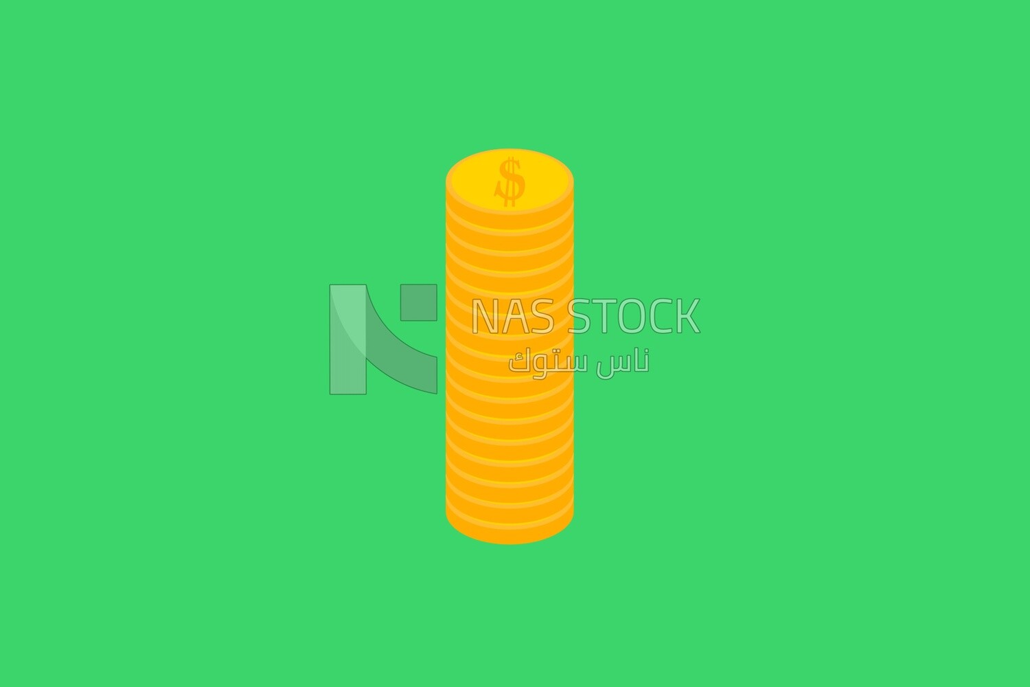 Golden coins