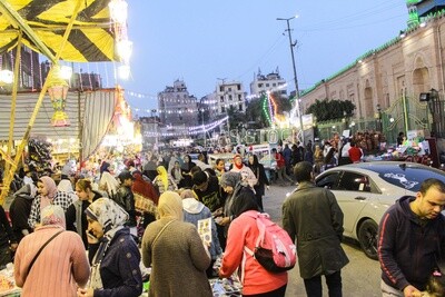 Al-Sayeda Zeinab neighborhood and mosque, Cairo, Egypt