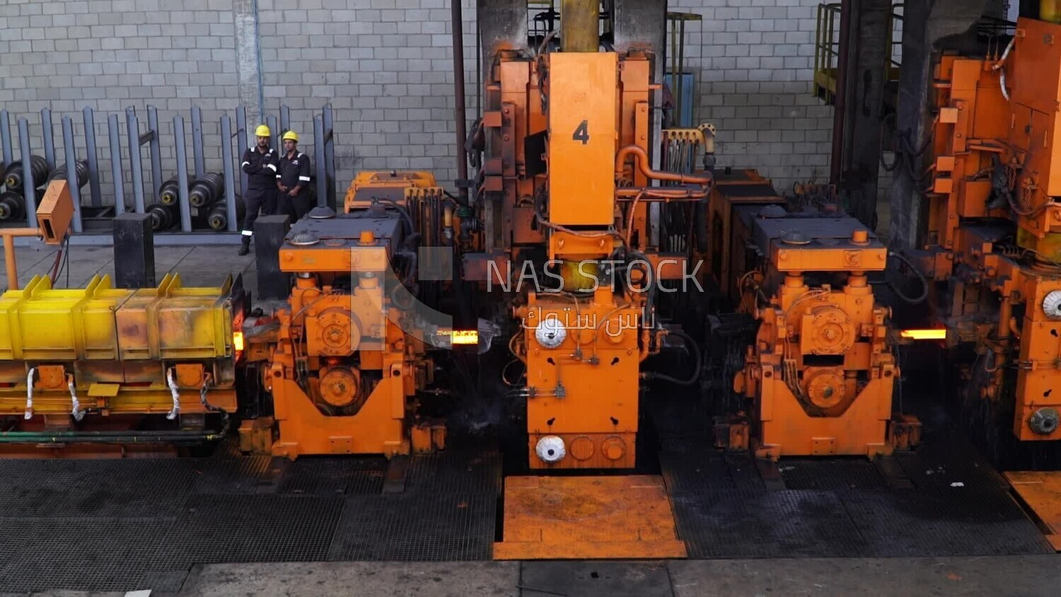 Iron production, iron and steel factory