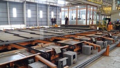Iron and steel factory, concrete industry
