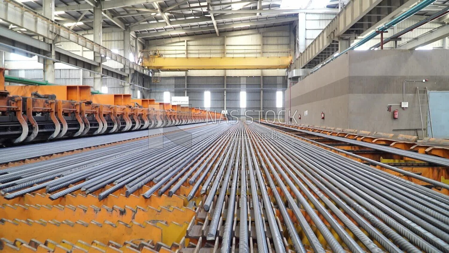 Iron production, factories, concrete