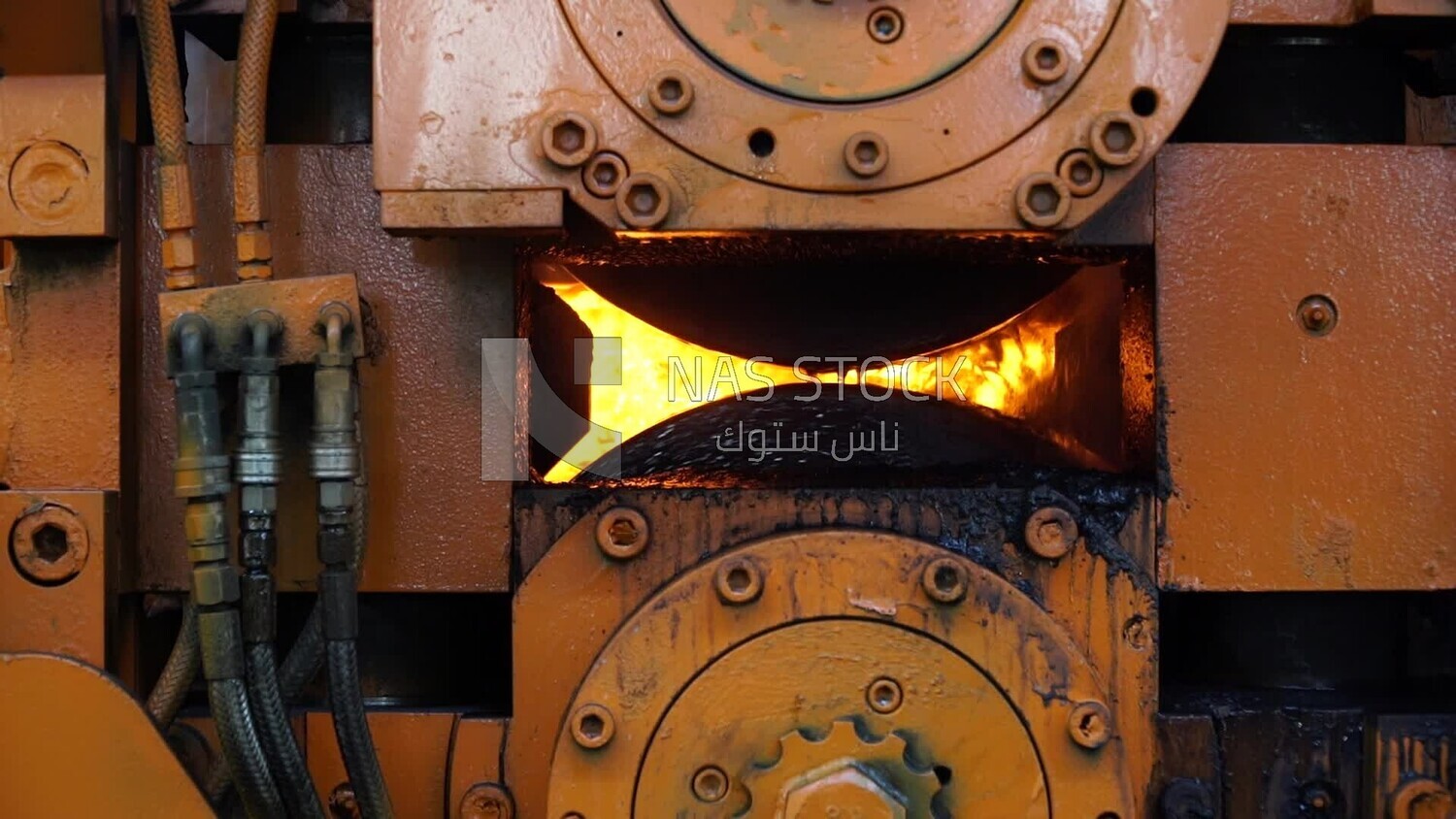 Iron production, iron and steel factory