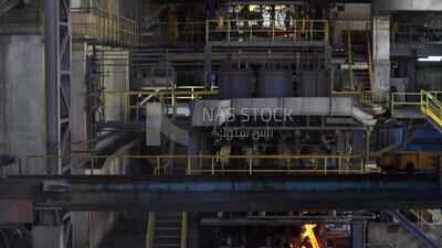 Giant machine for steel industry