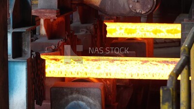 Iron and steel factory, iron production