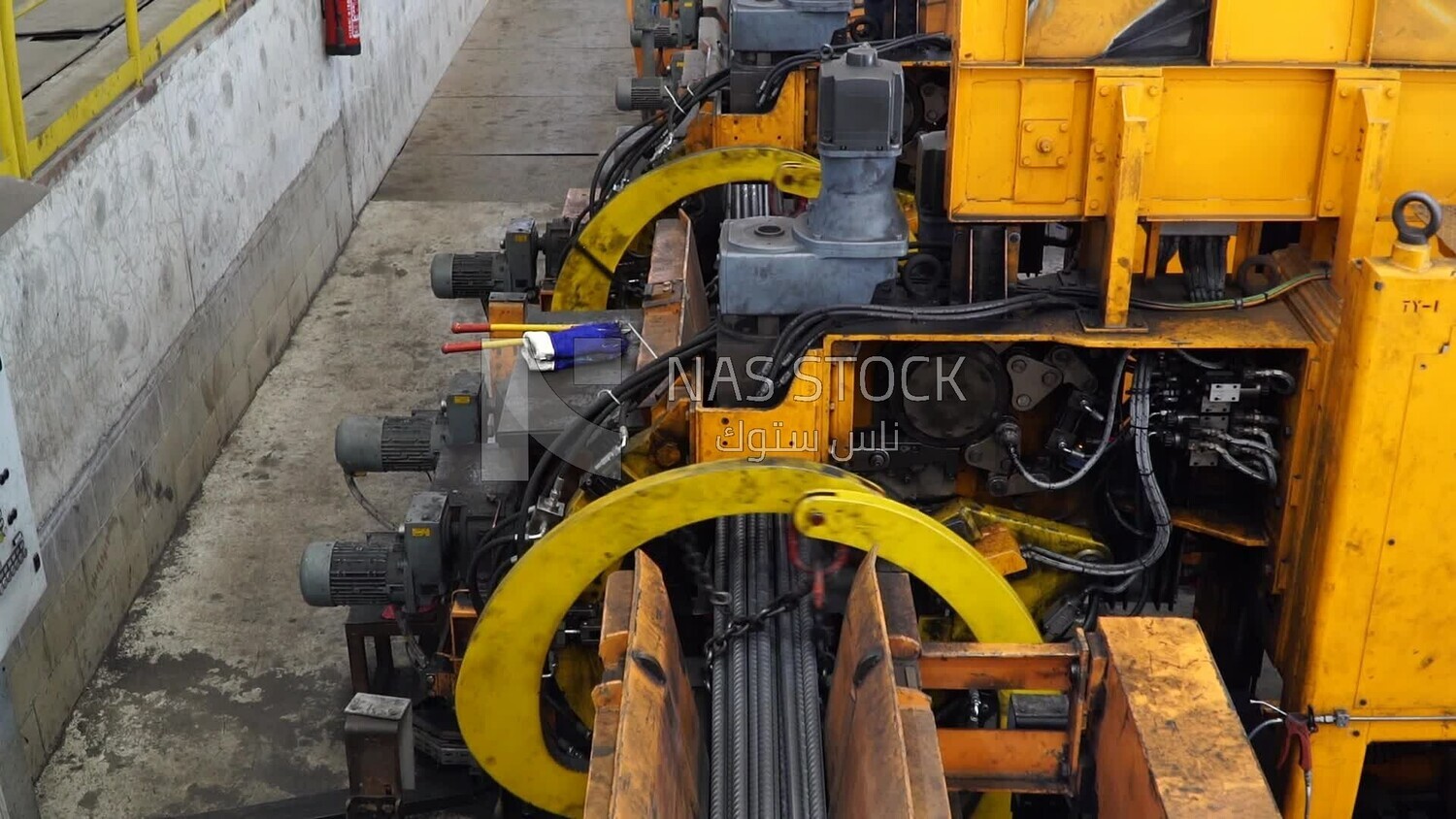 Iron industry and iron and steel factory
